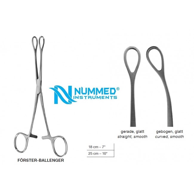 Forster-Ballenger Forceps Sponge Holding Smooth Forster-Ballenger Forceps Sponge Holding Smooth